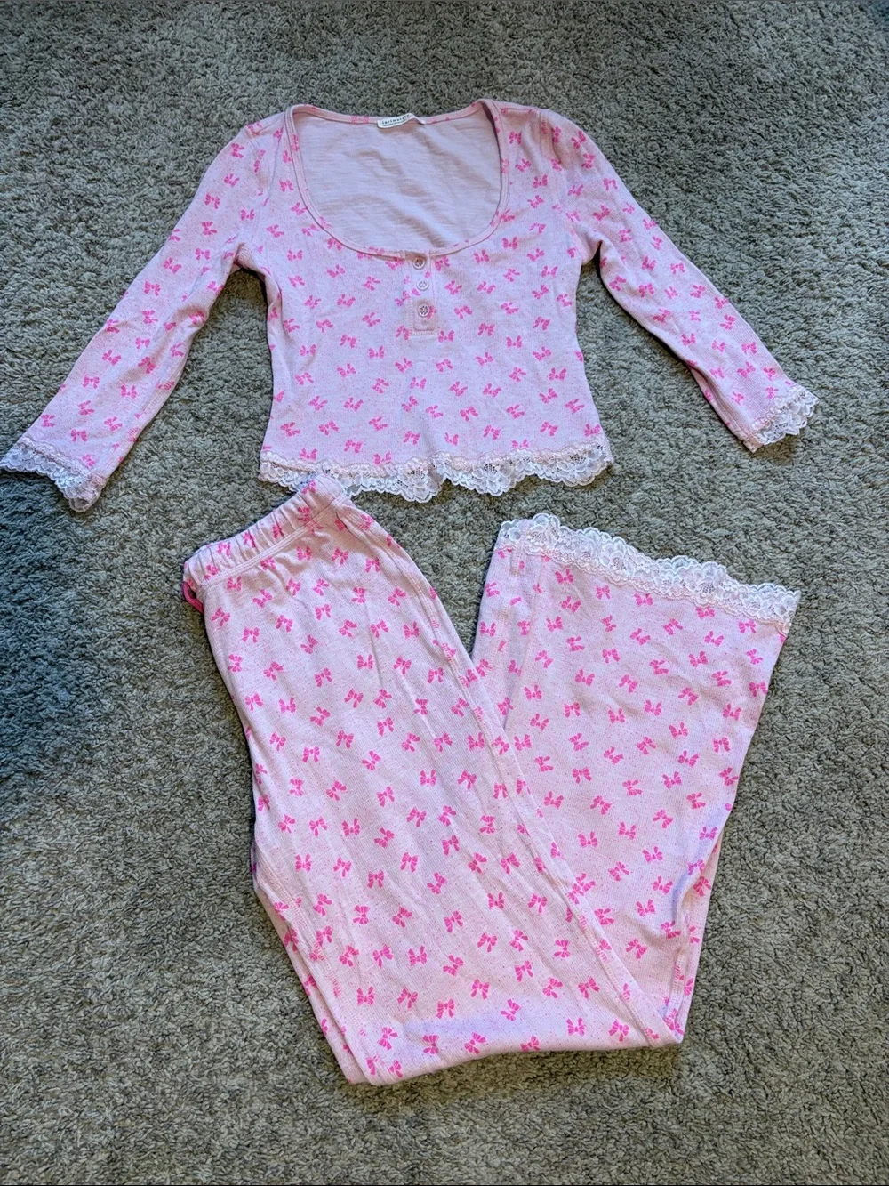 Intimately Free People Matching Pajama Set